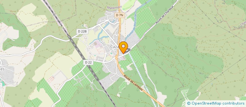 localisation de l'entreprise CS HOLDING  VERNEGUES