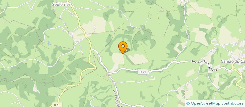 localisation de l'entreprise CS IMMO  CANIAC-DU-CAUSSE