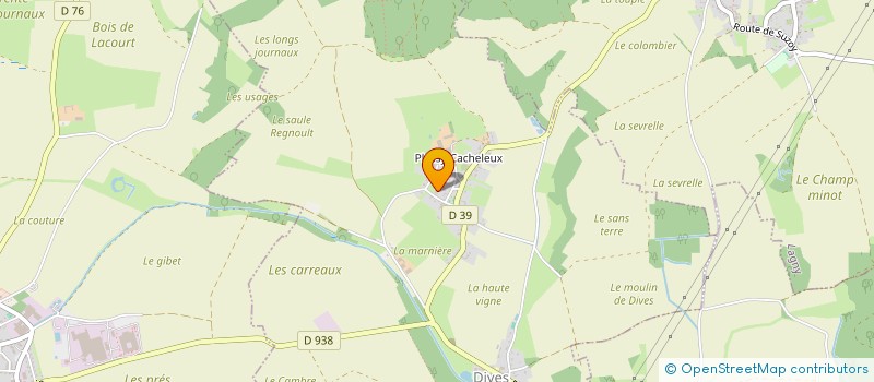 localisation de l'entreprise CS IMMO  DIVES