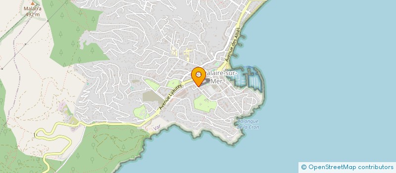 localisation de l'entreprise CS IMMOBILIER à CAVALAIRE-SUR-MER