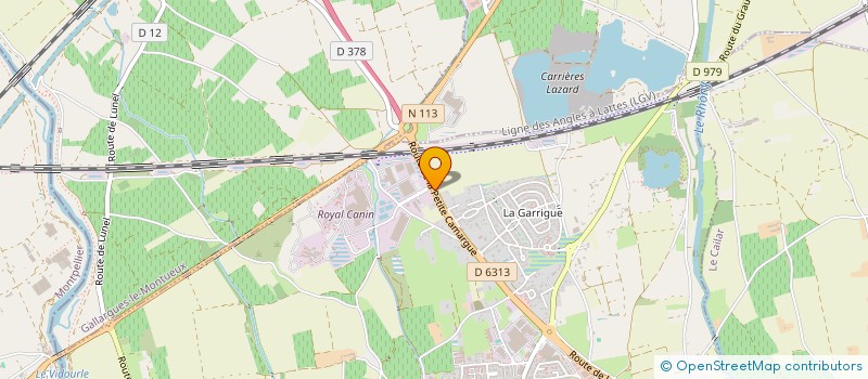 localisation de l'entreprise CS IMMOBILIER  AIMARGUES