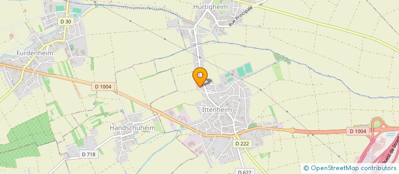 localisation de l'entreprise CS INFIRMIERES LIBERALES  FURDENHEIM