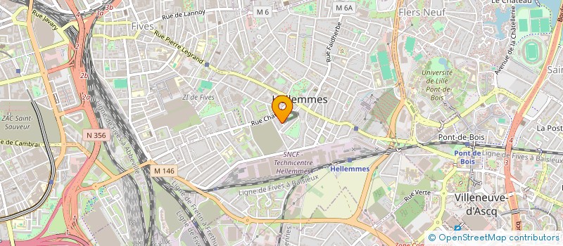 localisation de l'entreprise CS INGENIERIE à LILLE