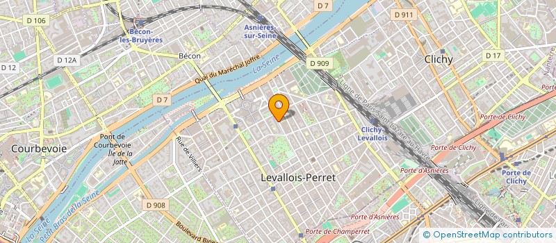 localisation de l'entreprise CS-INTERACTIVE à LEVALLOIS PERRET