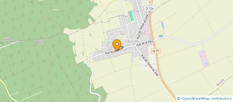 localisation de l'entreprise CS INVEST à BOUILLY