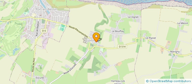 localisation de l'entreprise CS INVEST  COMMES