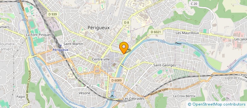 localisation de l'entreprise CS INVEST à PERIGUEUX
