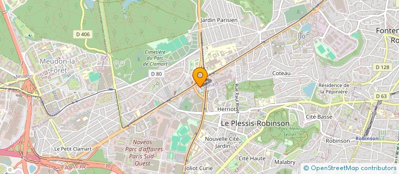 localisation de l'entreprise CS INVEST  CLAMART