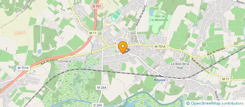 localisation de l'entreprise CS ISOLATION  BOUAYE