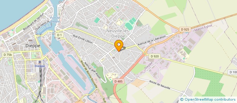 localisation de l'entreprise CS-KONCEPT à PETIT-CAUX