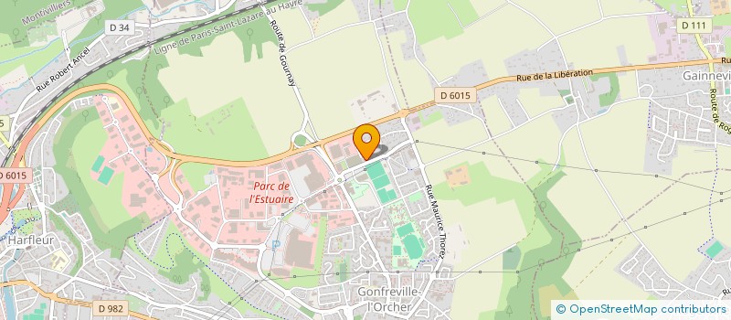 localisation de l'entreprise CS LE HAVRE à GONFREVILLE-L'ORCHER