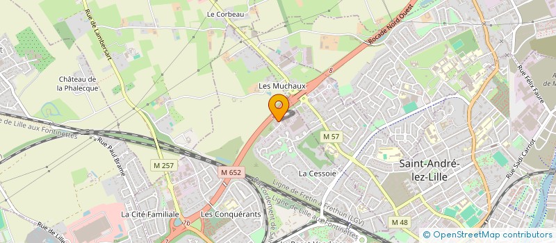 localisation de l'entreprise CS LILLE PARTENARIAT à LAMBERSART