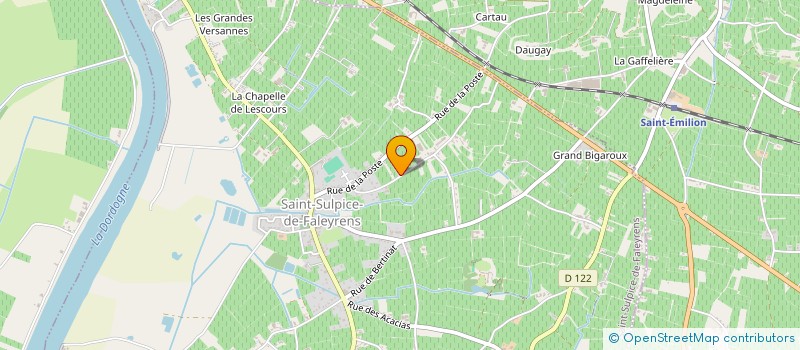 localisation de l'entreprise CS LOCATION  SAINT-SULPICE-DE-FALEYRENS