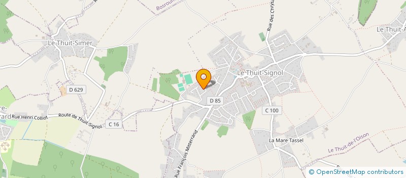 localisation de l'entreprise CS LOCATION  LE THUIT DE L'OISON