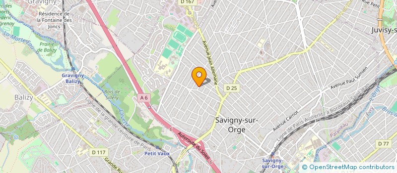 localisation de l'entreprise CS MACHADO  SAVIGNY-SUR-ORGE