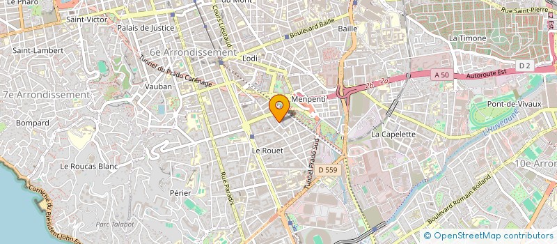 localisation de l'entreprise CS MAINTENANCE à MARSEILLE