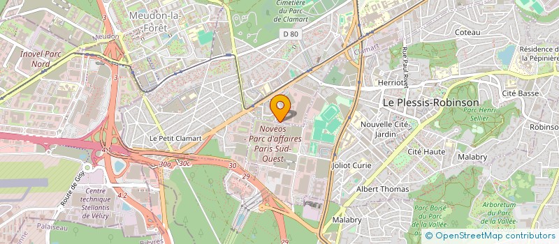 localisation de l'entreprise CS MANAGEMENT à CLAMART