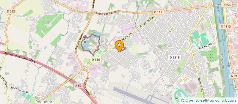 localisation de l'entreprise CS MARKETING  BORDEAUX