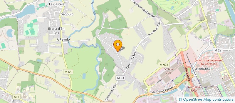 localisation de l'entreprise CS MAXI  AUSSONNE