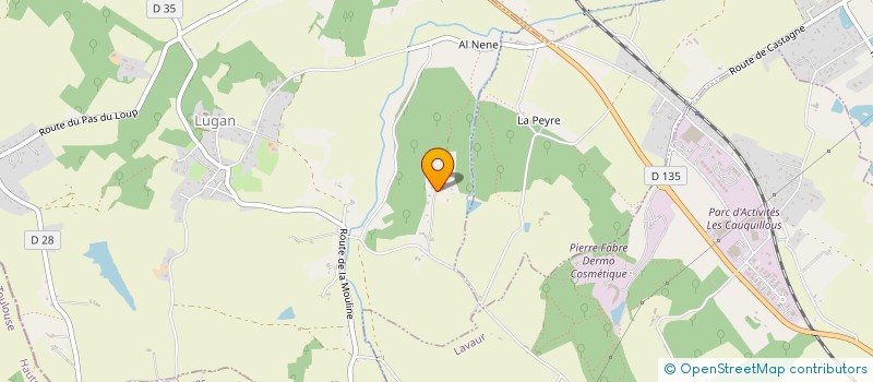 localisation de l'entreprise CS-MD CONSULTING  LUGAN