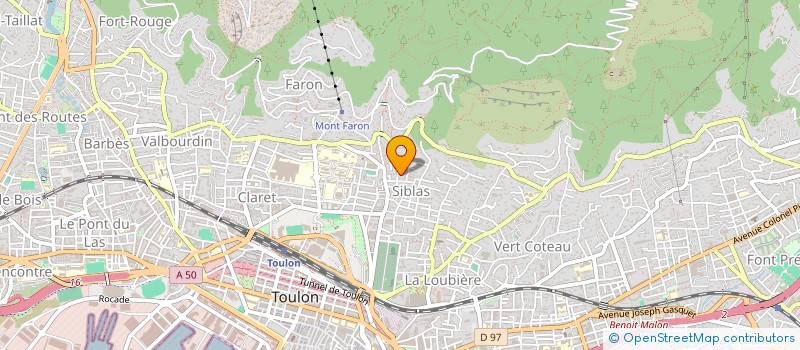 localisation de l'entreprise CS MEDIA  TOULON