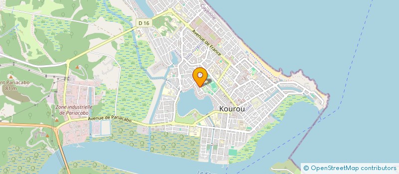 localisation de l'entreprise CS MONTAGE à KOUROU