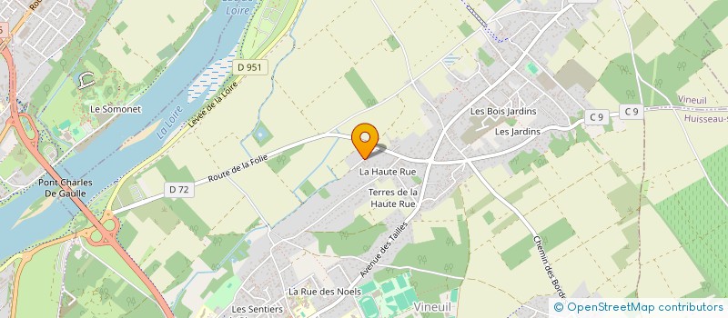 localisation de l'entreprise CS MONTLIVAULT  MONTLIVAULT