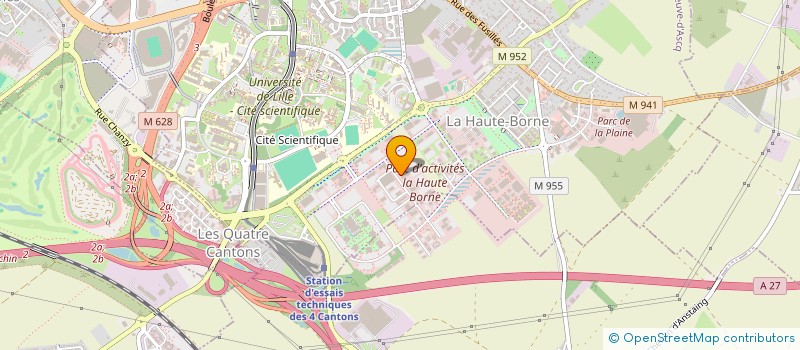 localisation de l'entreprise CS NOVA 1 SAS à VILLENEUVE-D'ASCQ