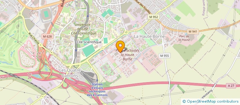 localisation de l'entreprise CS NOVA 2 SAS à VILLENEUVE-D'ASCQ