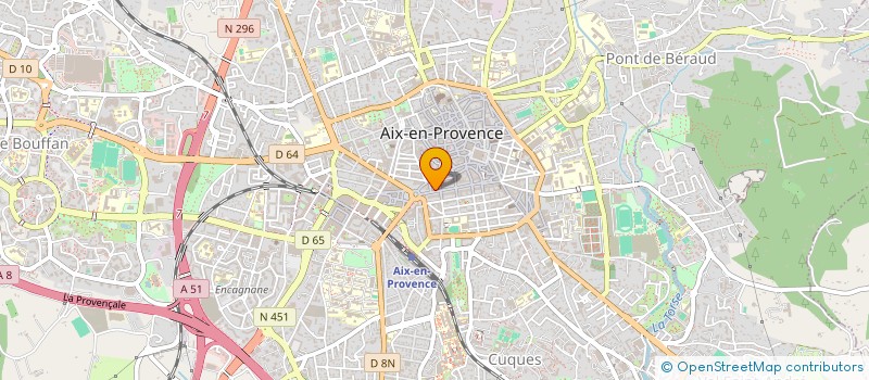 localisation de l'entreprise CS OUVRAGES à AIX-EN-PROVENCE