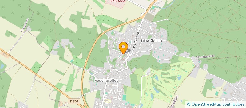 localisation de l'entreprise CS PATRIMOINE  FEUCHEROLLES