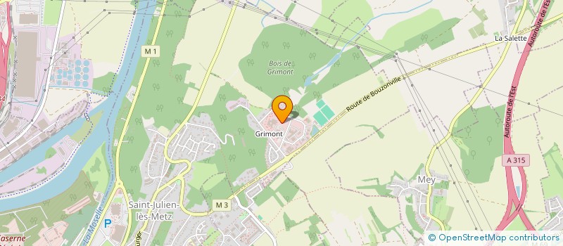 localisation de l'entreprise CS PROJECT  SAINT-JULIEN-LES-METZ