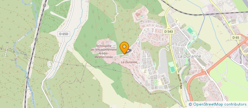 localisation de l'entreprise CS RENFR 705  BEZIERS