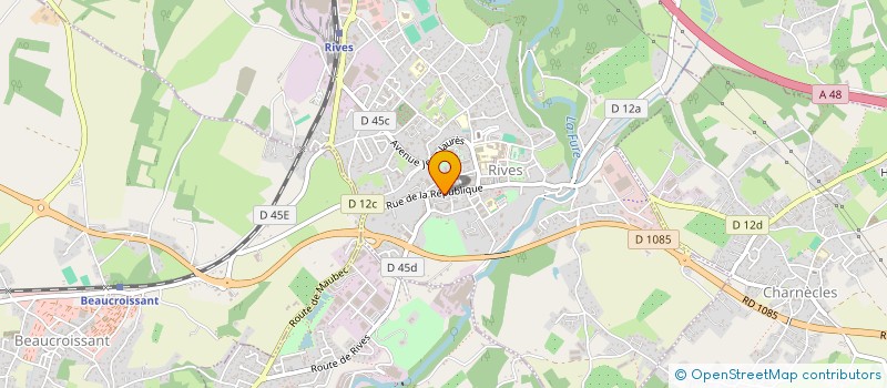 localisation de l'entreprise CS RENOVATION  RENAGE