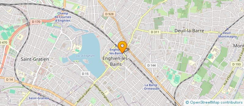 localisation de l'entreprise CS RETAIL  ENGHIEN-LES-BAINS