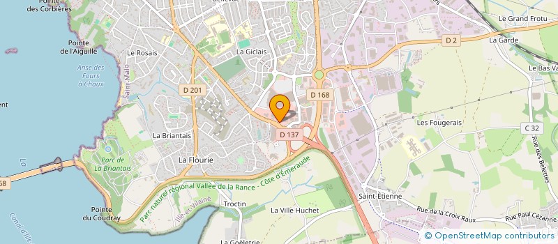 localisation de l'entreprise CS SAINT MALO à SAINT-MALO