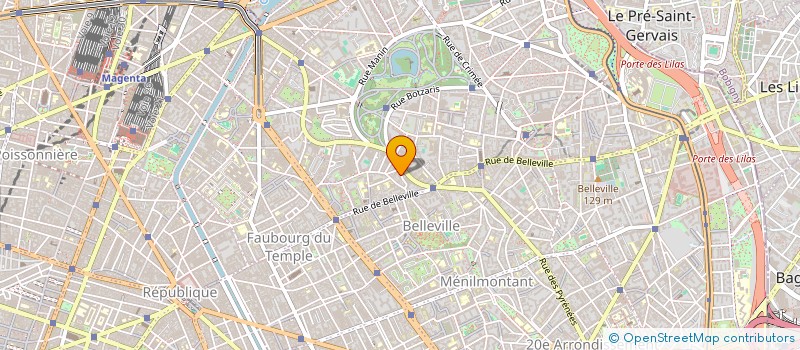 localisation de l'entreprise CS SERVICES  PARIS