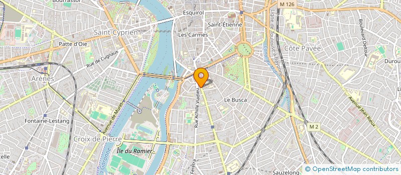 localisation de l'entreprise CS SERVICES à TOULOUSE