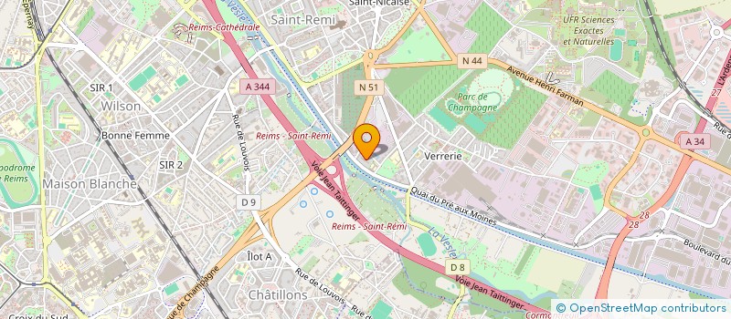 localisation de l'entreprise CS TRANSPORTS  CORMONTREUIL