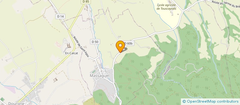 localisation de l'entreprise CS VIGNES ET OLIVIERS à MASSAGUEL
