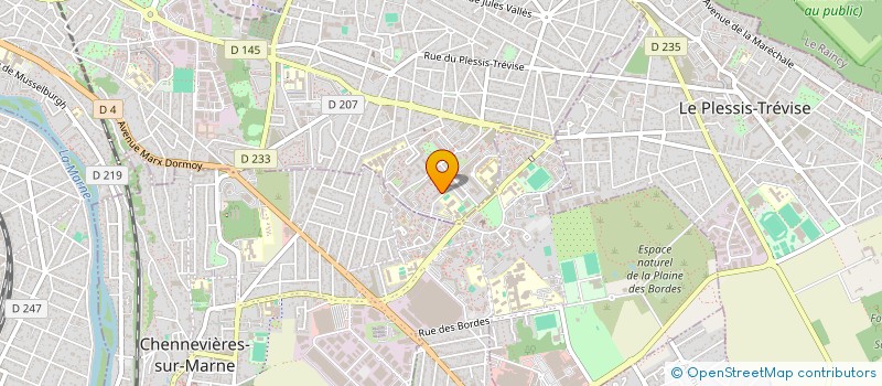 localisation de l'entreprise CS1 à CHAMPIGNY-SUR-MARNE