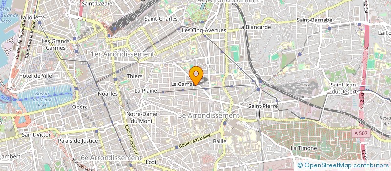 localisation de l'entreprise CS2113 à MARSEILLE