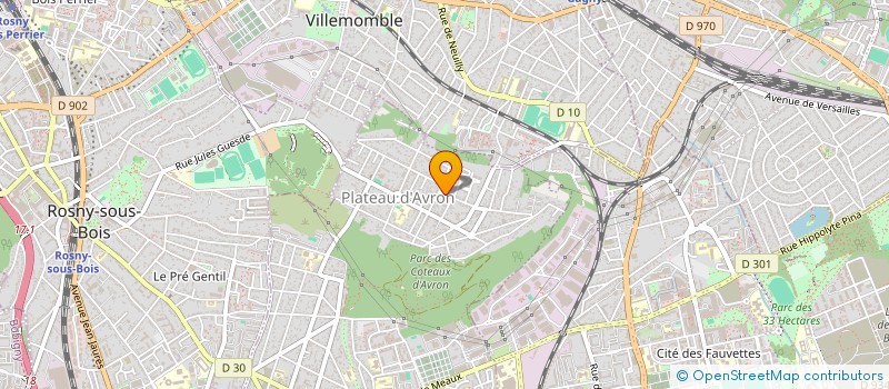 localisation de l'entreprise CS2E HABITAT  NEUILLY-PLAISANCE