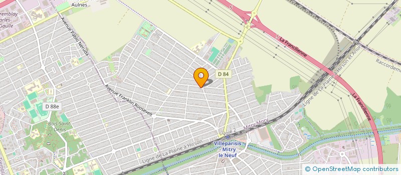 localisation de l'entreprise CS2R AVALABILITY SERVICES à LOGNES