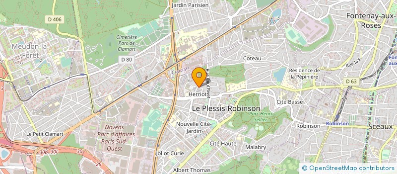 localisation de l'entreprise CS8 CONSULTING à LE PLESSIS-ROBINSON