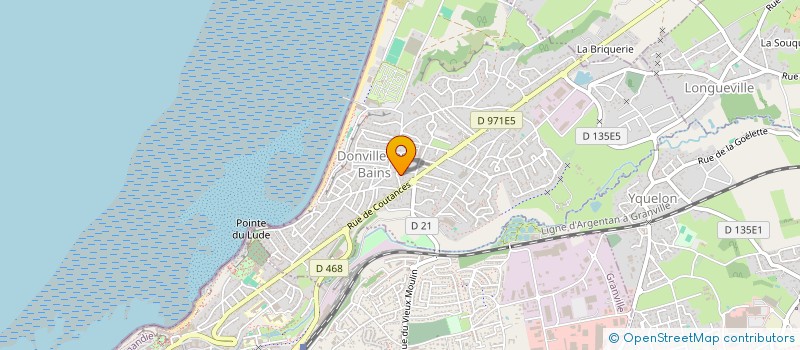 localisation de l'entreprise CS81  DONVILLE-LES-BAINS