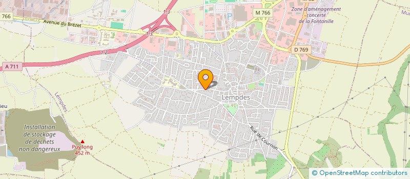 localisation de l'entreprise CS9  LEMPDES