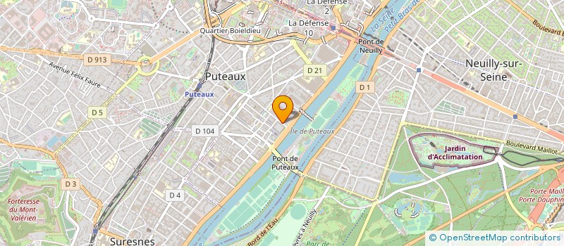 localisation de l'entreprise CSA  PUTEAUX