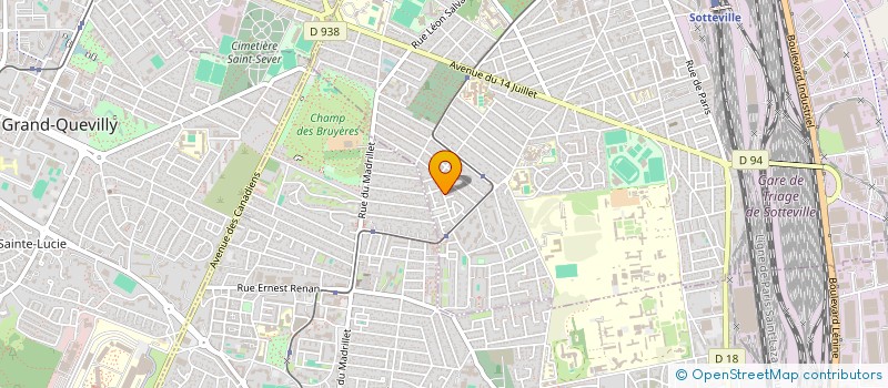 localisation de l'entreprise CSA  SOTTEVILLE-LES-ROUEN