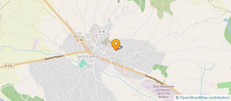 localisation de l'entreprise CSA COMPAGNIE STN ALIMENTAIRE à SAINT-CANNAT